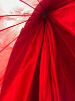 Voile parachute Dénaturée TAP Rouge