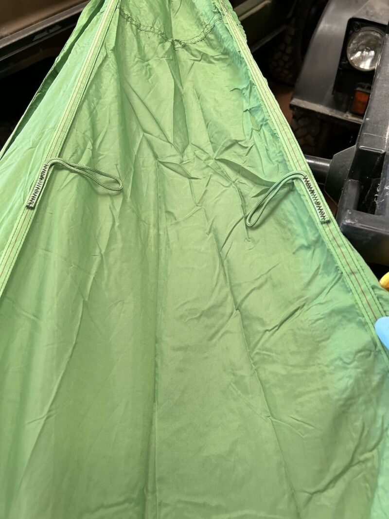 Voile parachute Dénaturée TAP Verte