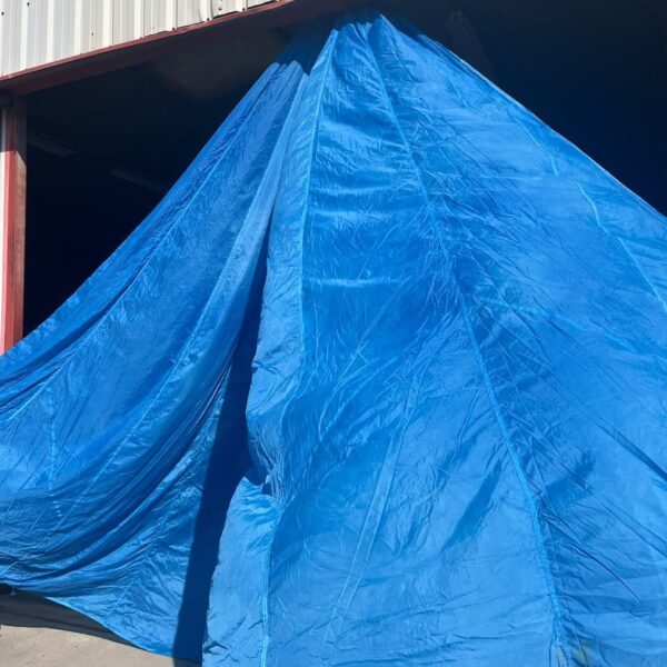 Voile parachute Dénaturée TAP Bleue 2009