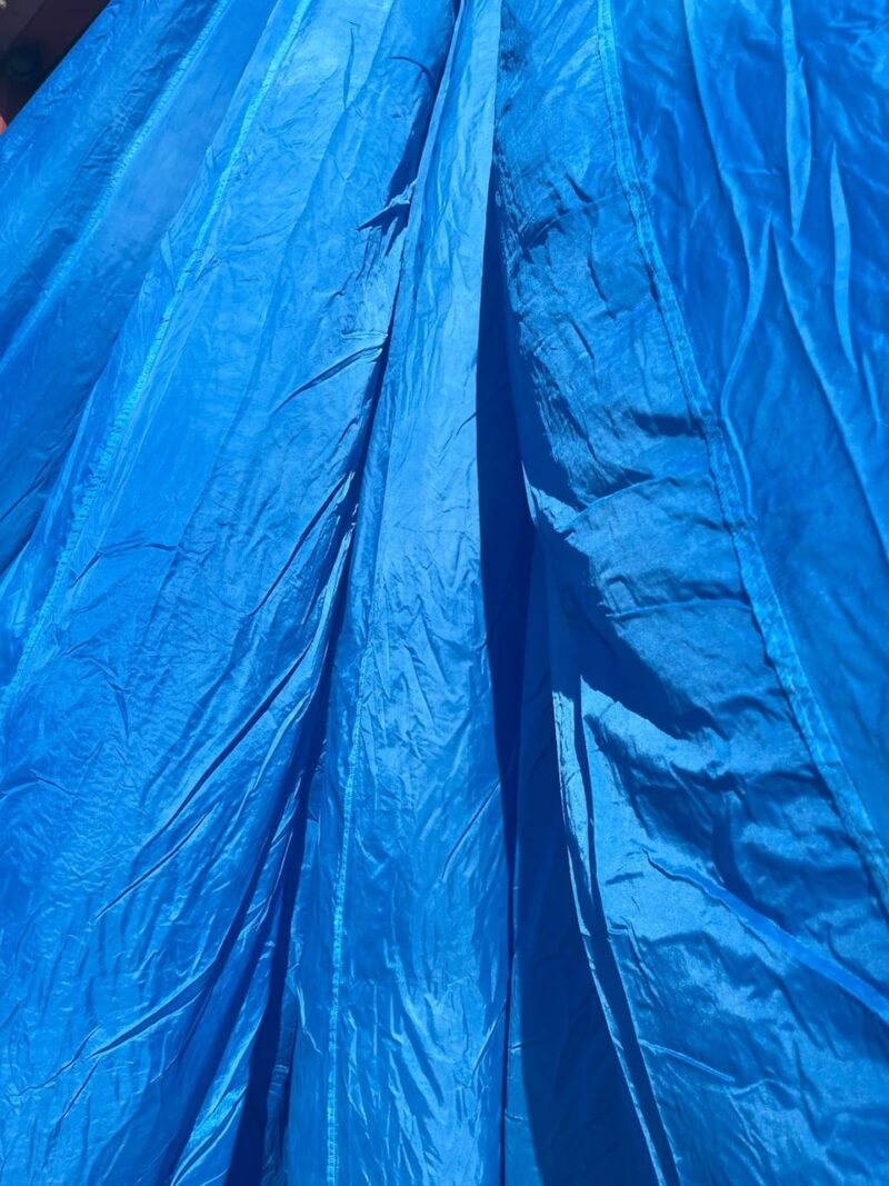 Voile parachute Dénaturée TAP Bleue 2009