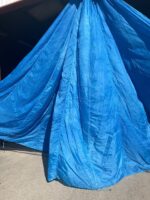 Voile parachute Dénaturée TAP Bleue 2009