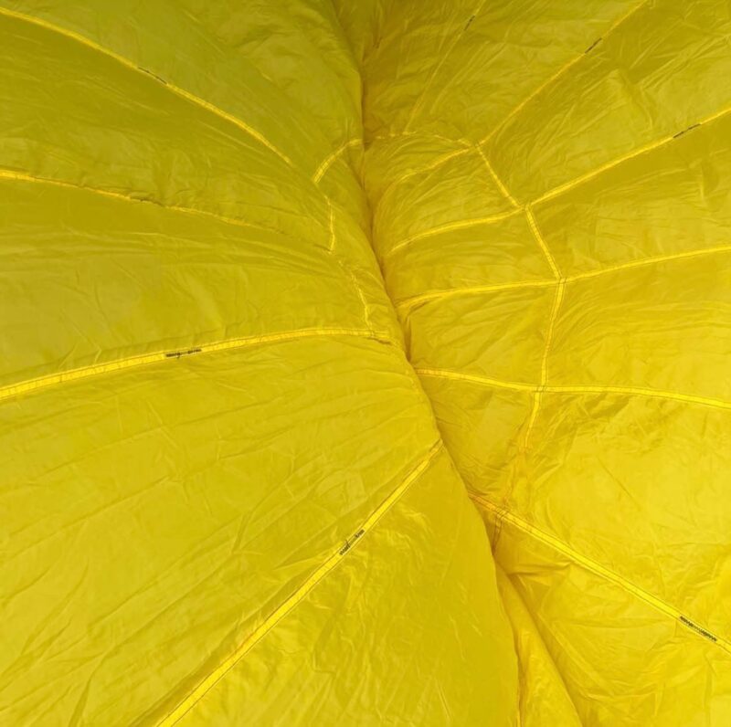 Voile parachute Dénaturée TAP Jaune 937226 1988